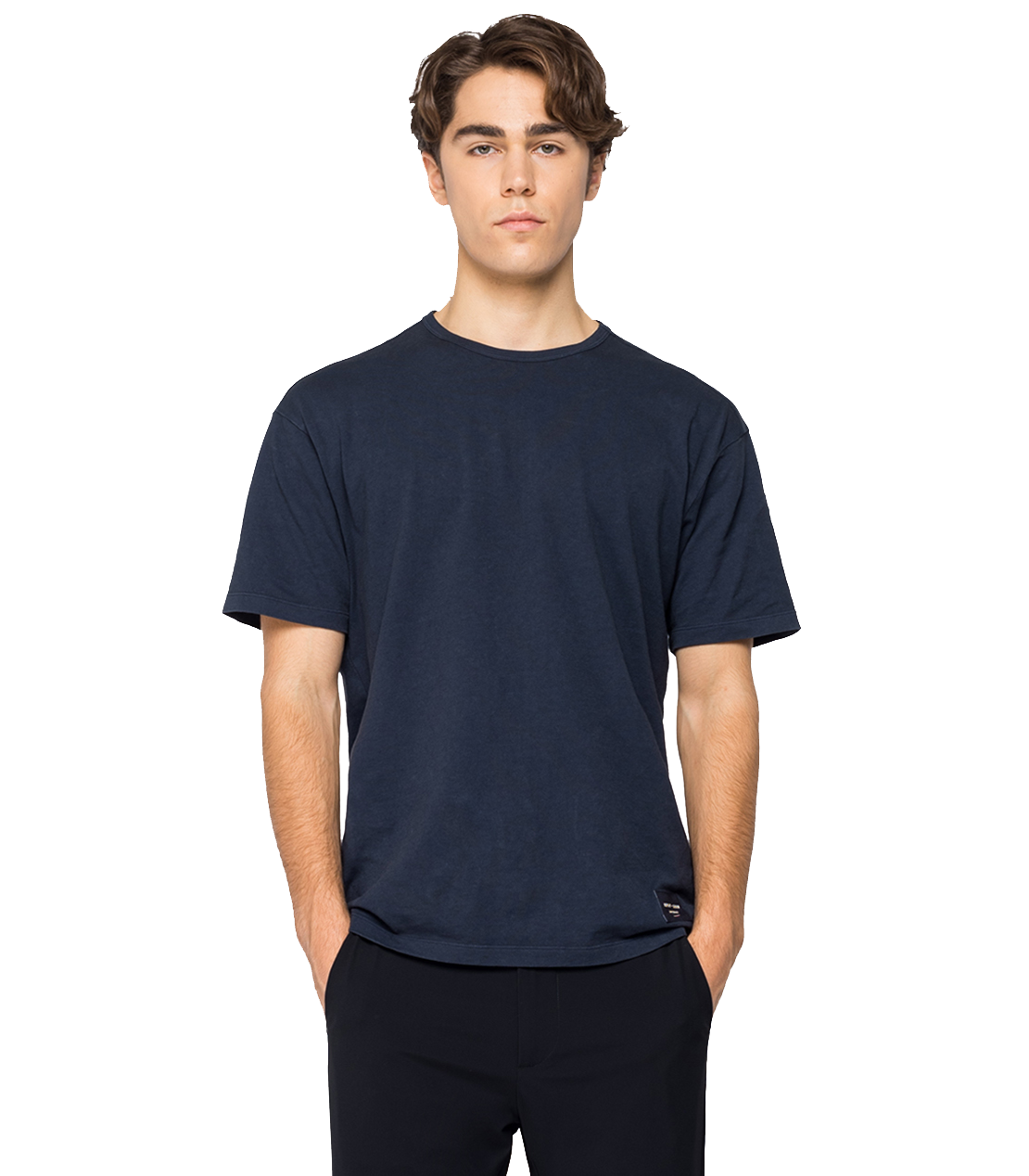 サルトリアーレ ガーメントダイコットンジャージーTシャツ